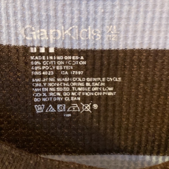 Stripped Waffle Long Sleeve - Picture 3 of 3